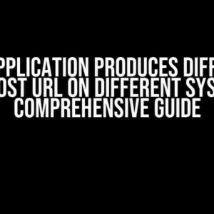 Vite Application Produces Different Localhost URL on Different Systems: A Comprehensive Guide